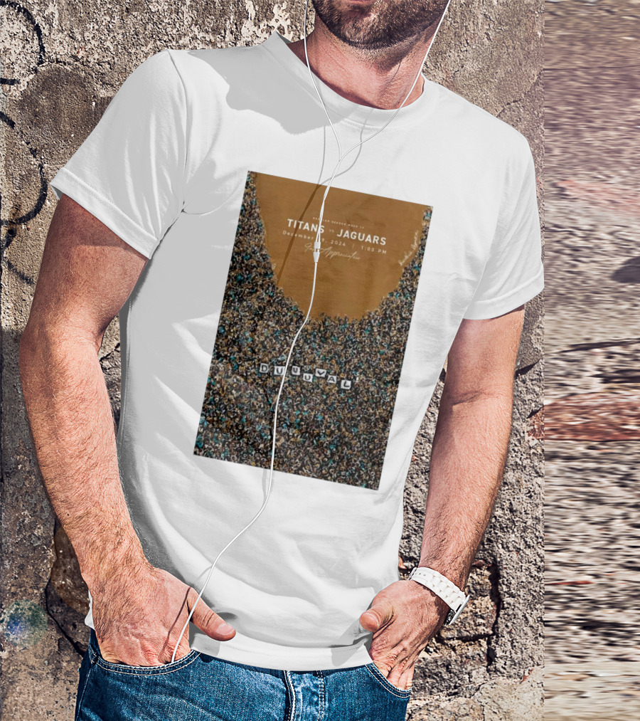 Tennessee Titans Vs Jacksonville Jaguars December 29 2024 Duval EverBank Stadium T-Shirt