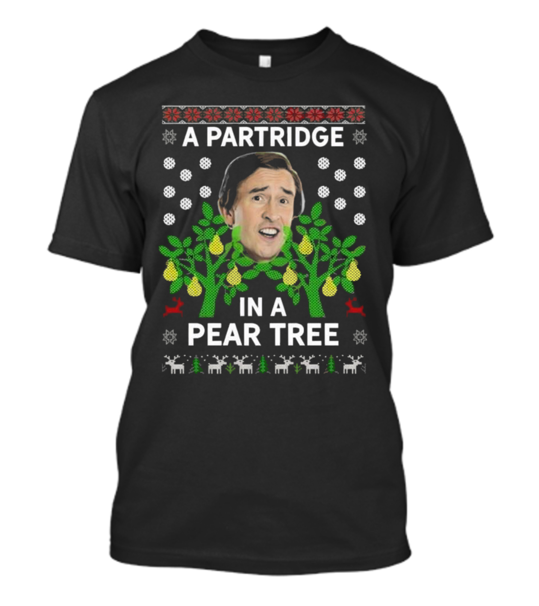 A Partridge In A Pear Tree Ugly Christmas T-Shirt