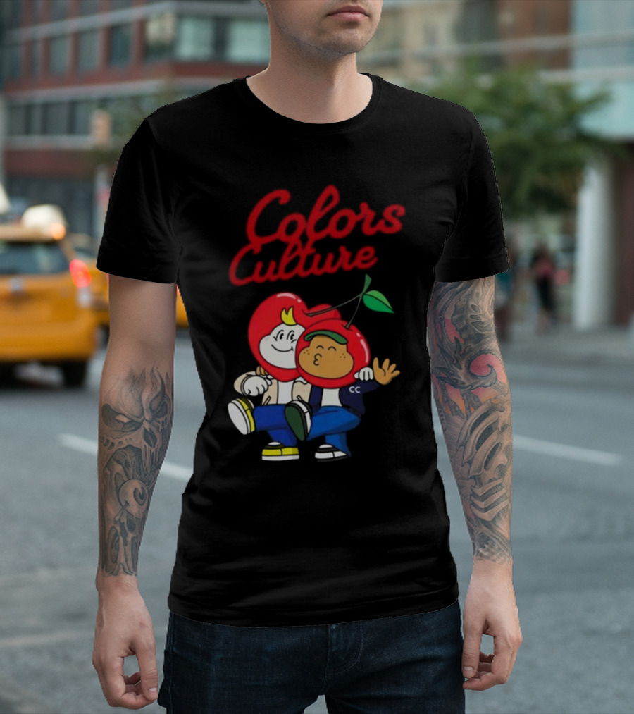 Colors Culture Chubby Woody Cherry Heads T-Shirt