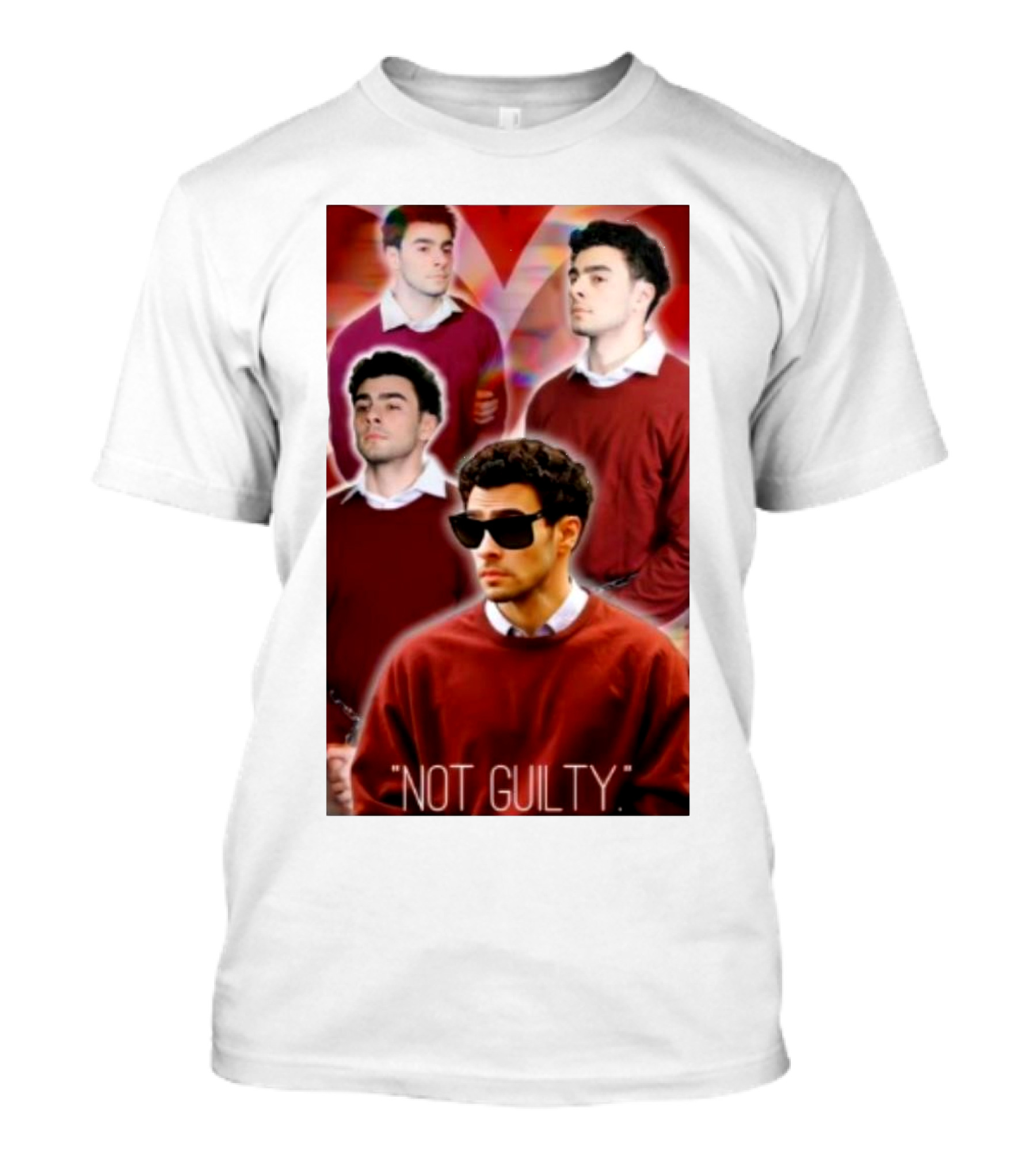 Not Guilty Free Luigi Mangione T-Shirt