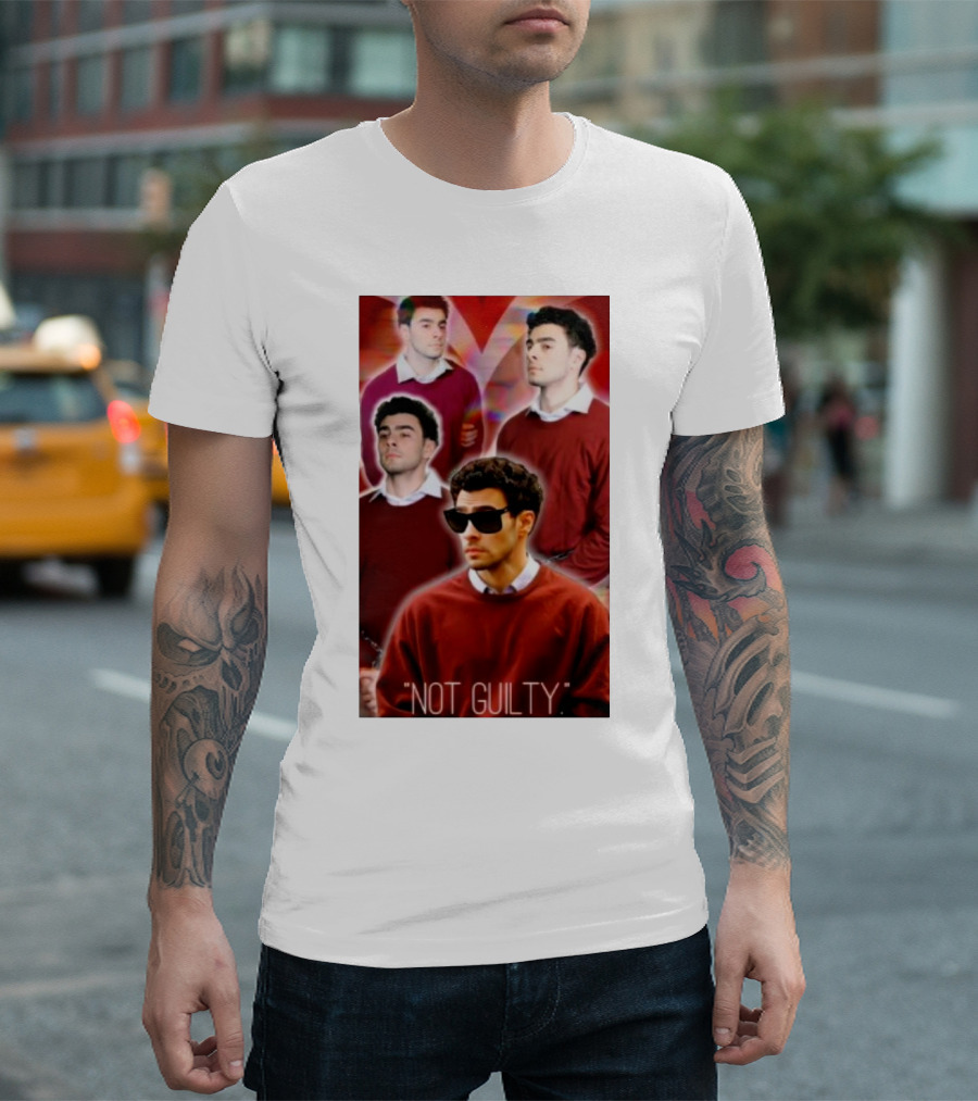 Not Guilty Free Luigi Mangione T-Shirt