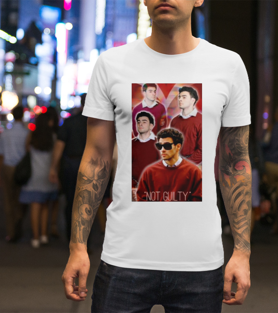 Not Guilty Free Luigi Mangione T-Shirt