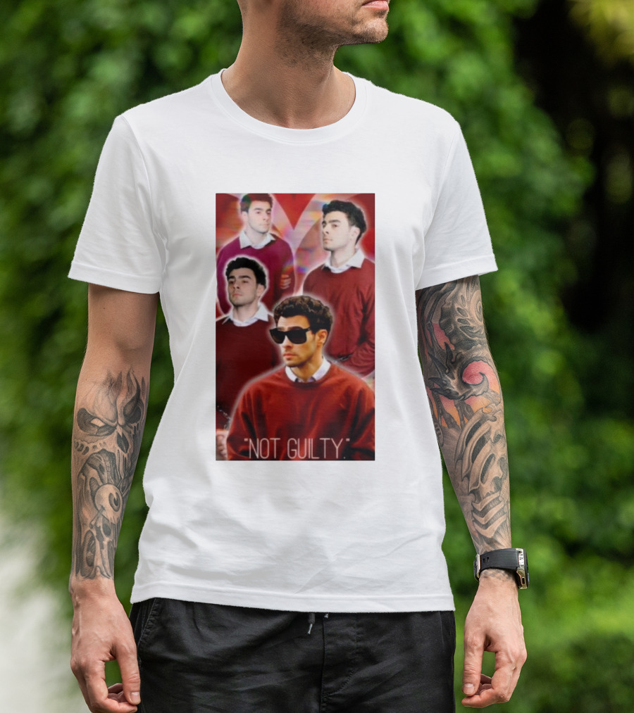 Not Guilty Free Luigi Mangione T-Shirt