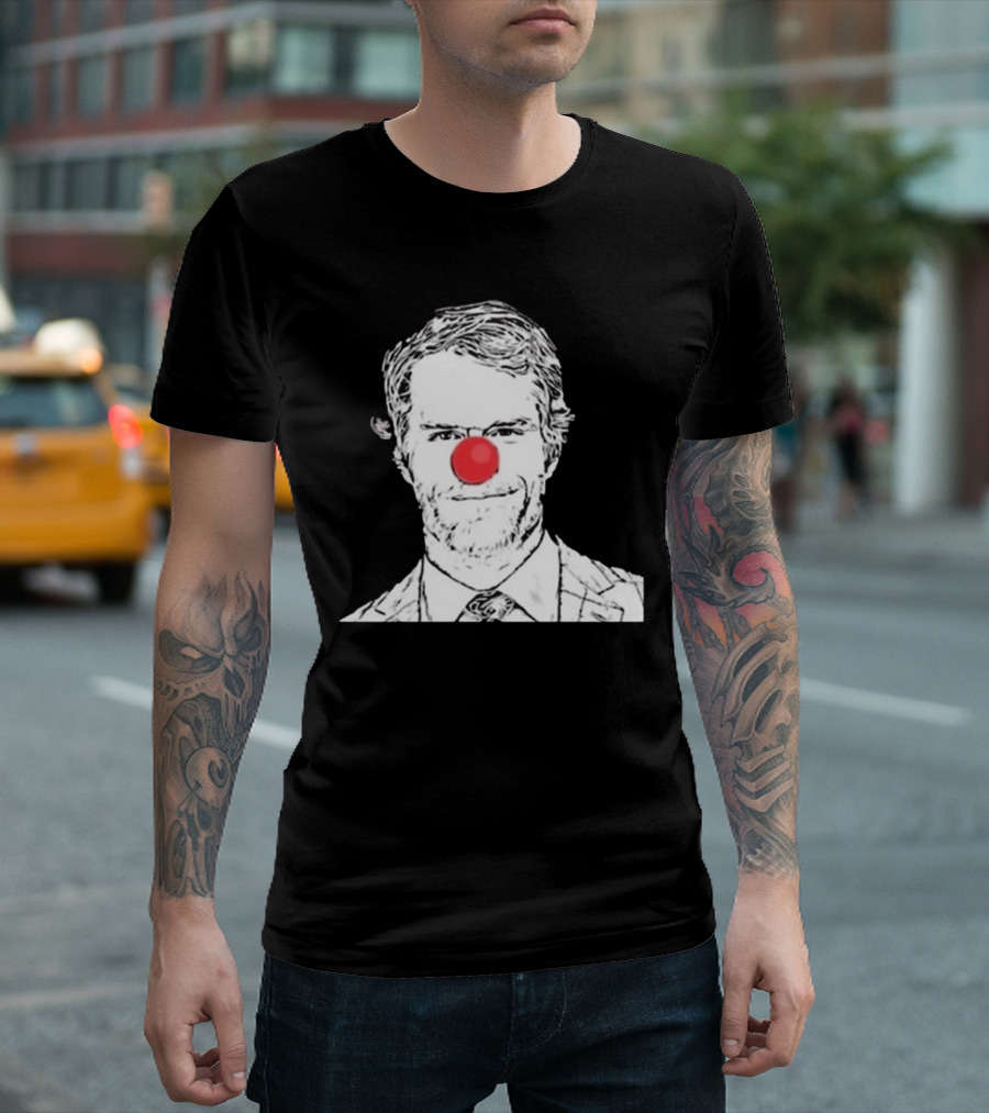 Molly Greg Olsen Clown Red Nose Sketch T-Shirt