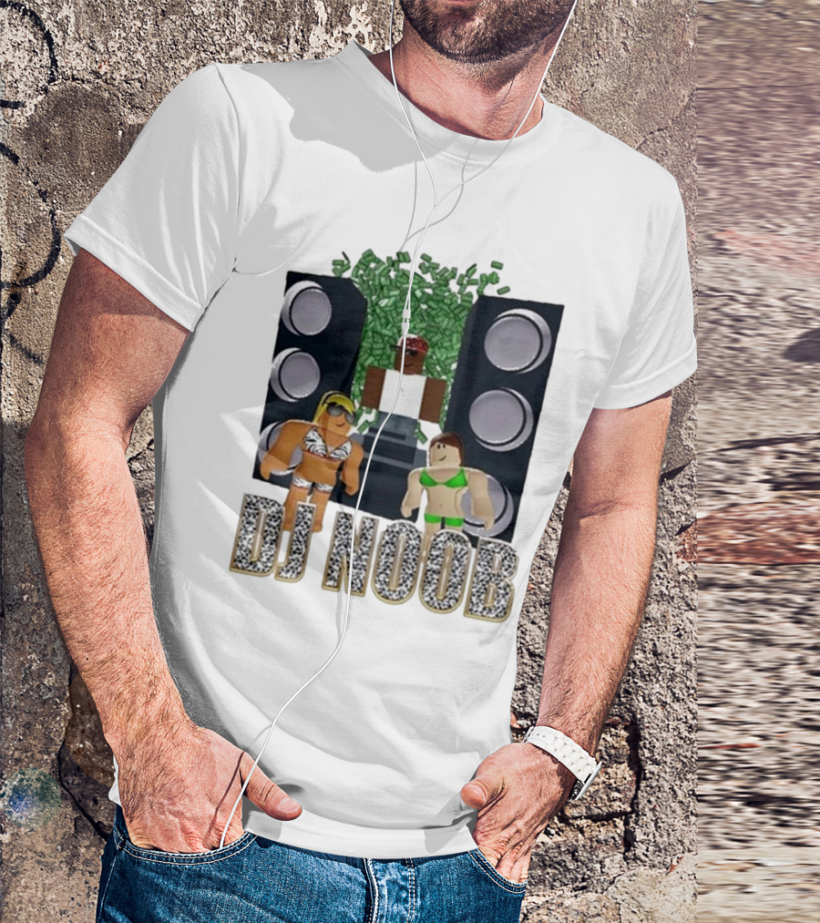 DJ Noob Roblox Dance Party Experience T-Shirt