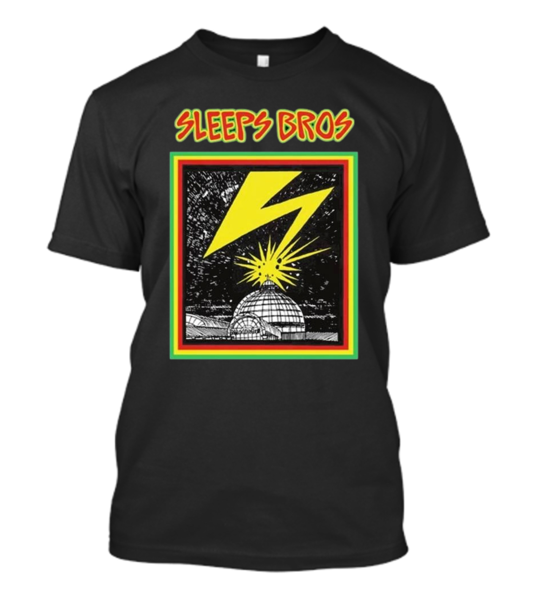 SLEEPS BROS Sheffield Exclusive 2024 Lightning Dome Explosion T-Shirt