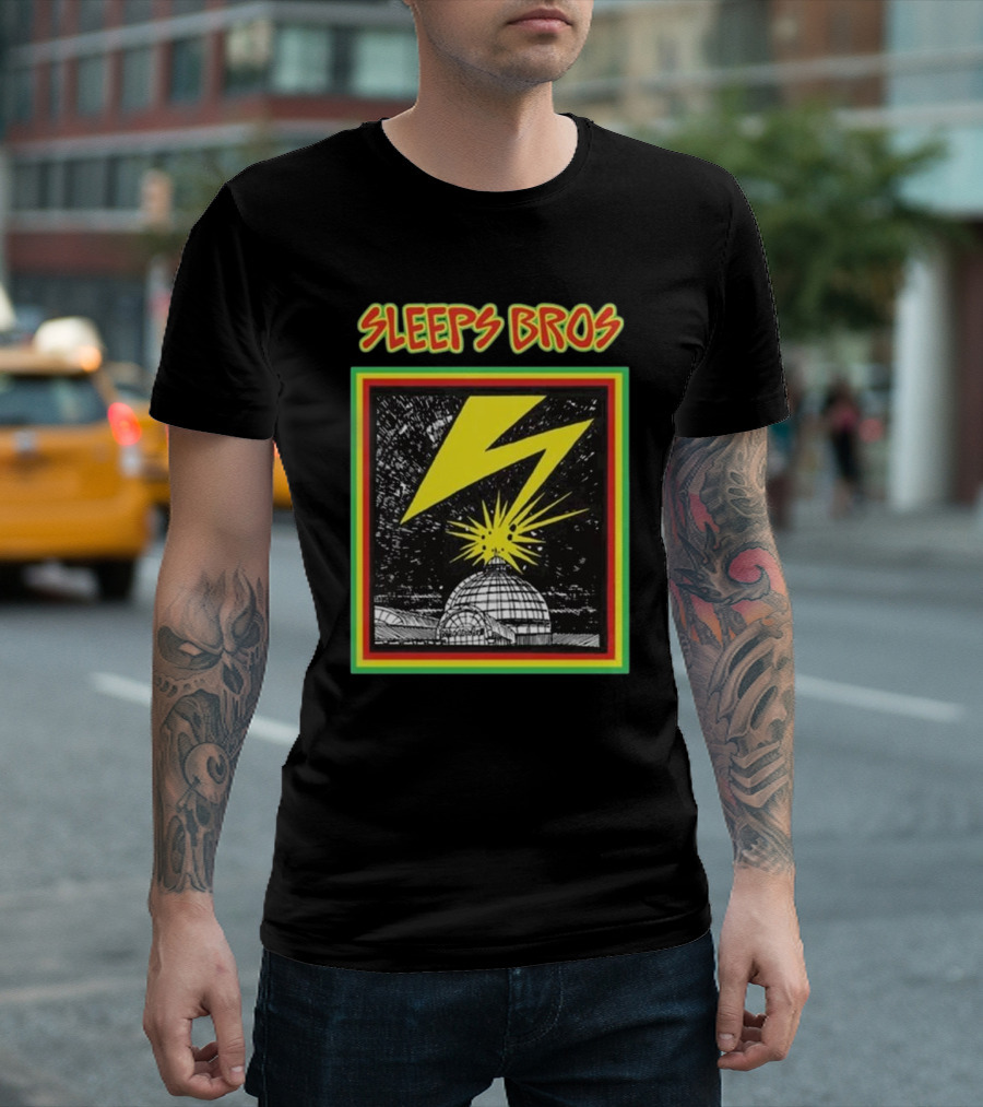 SLEEPS BROS Sheffield Exclusive 2024 Lightning Dome Explosion T-Shirt