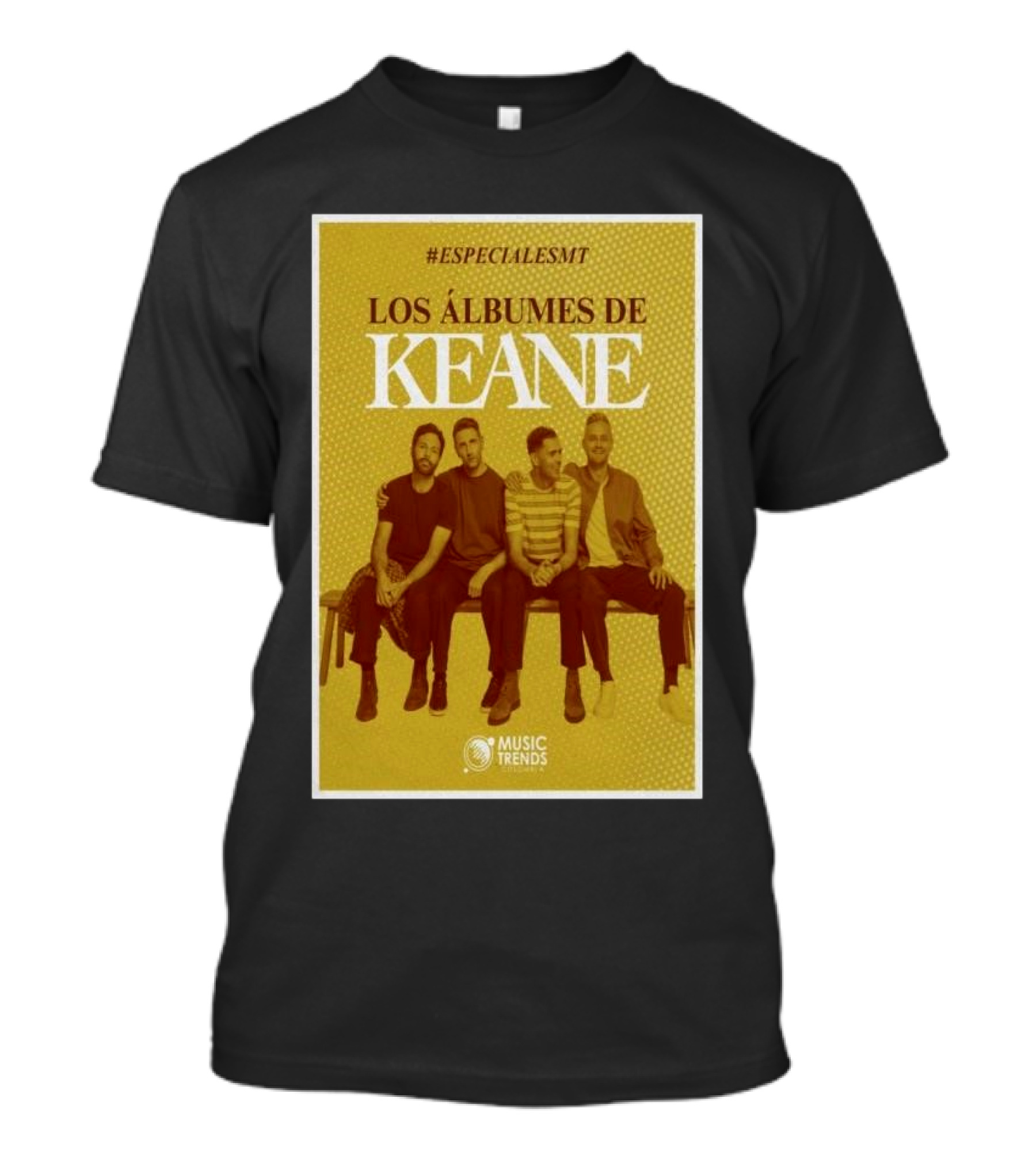 Especiales Music Trends 2024 Keane Los Álbumes De #EspecialesMT T-Shirt