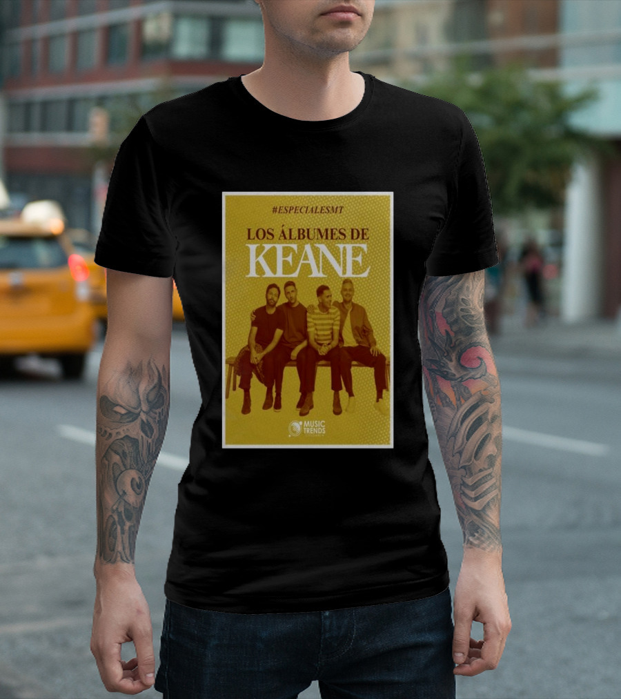 Especiales Music Trends 2024 Keane Los Álbumes De #EspecialesMT T-Shirt