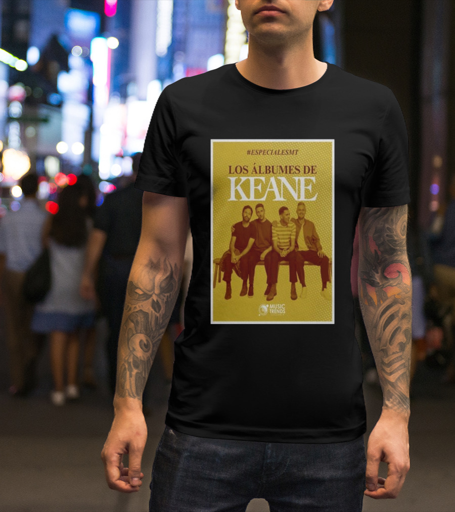 Especiales Music Trends 2024 Keane Los Álbumes De #EspecialesMT T-Shirt