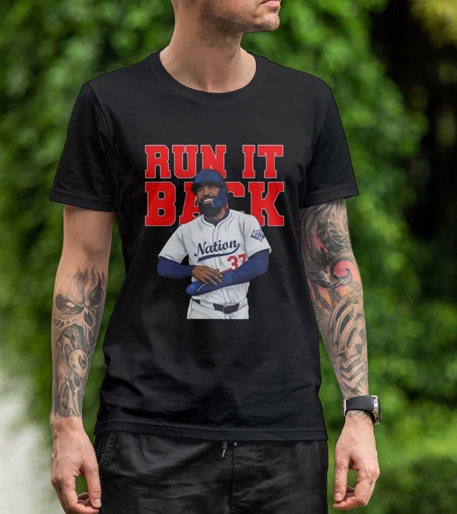 Teoscar Hernández Run It Back Nation 37 Los Angeles Baseball Collection T-Shirt