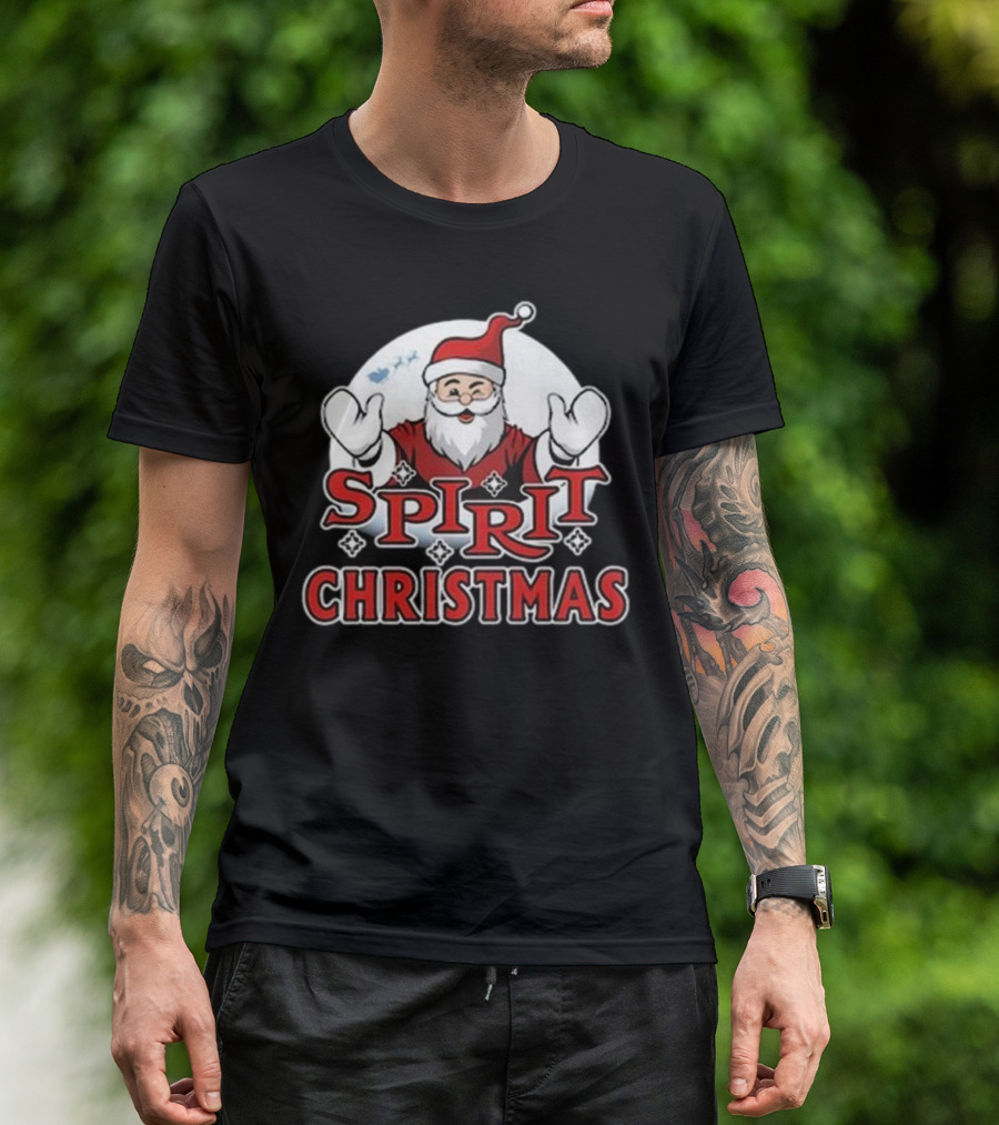 Spirit Christmas 2024 Santa Claus Festive T-Shirt