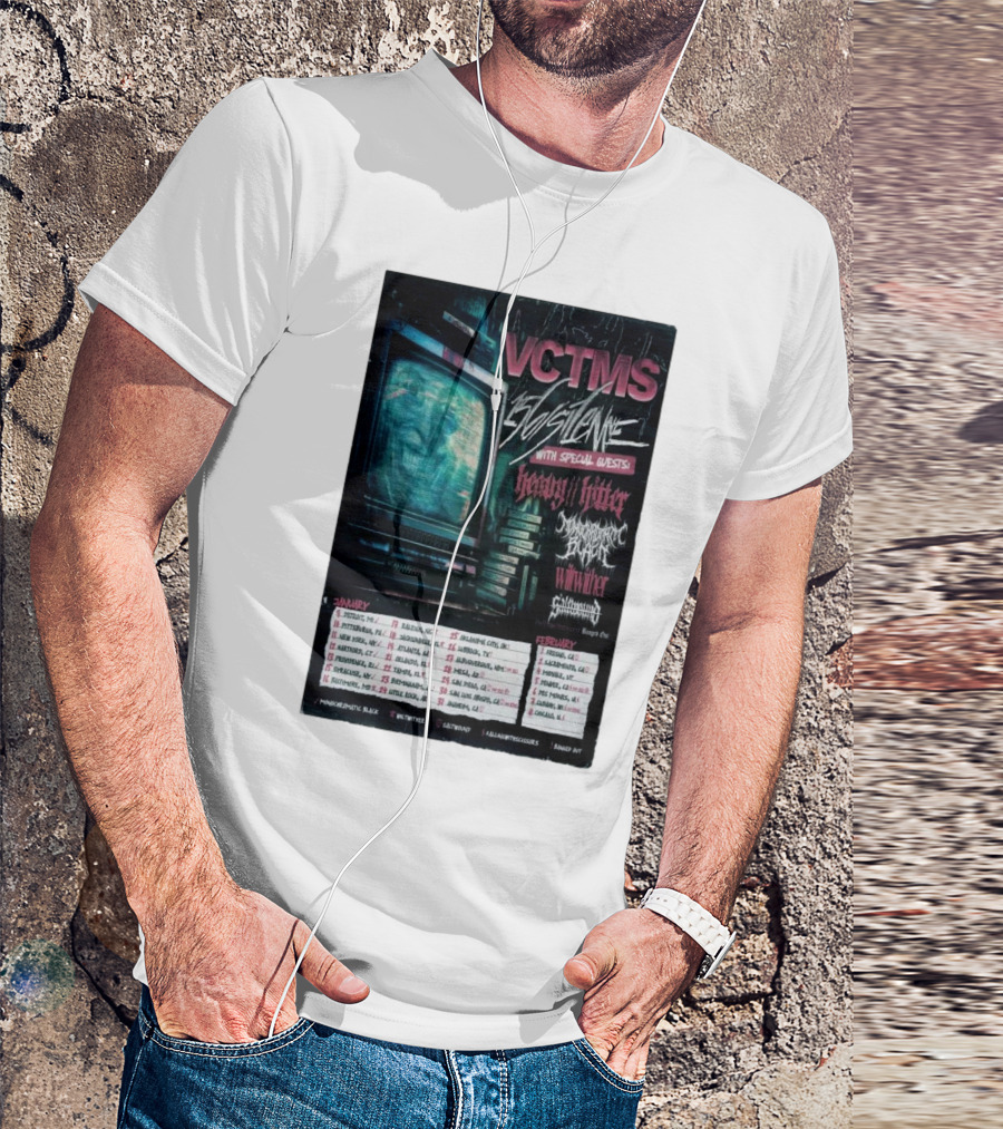 VCTMS 156 Silence Heavy Hitter Winter 2025 US Tour Dates And Cities T-Shirt