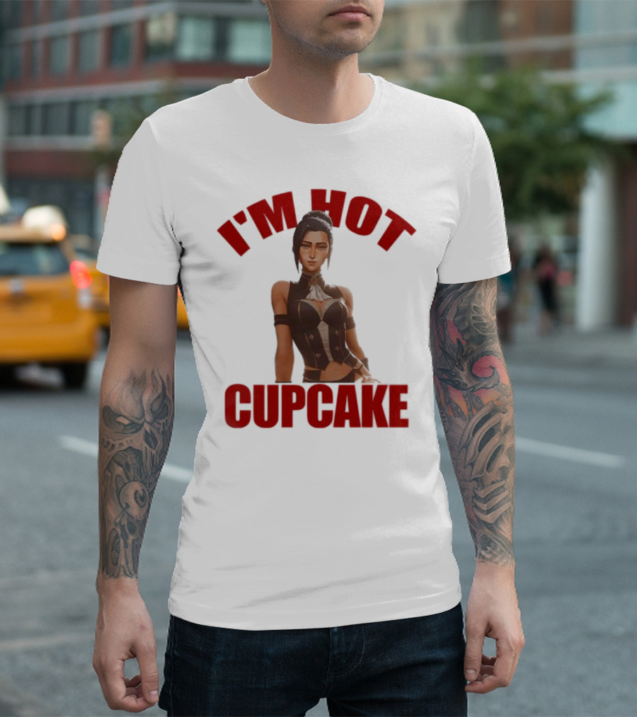 I'm Hot Cupcake Character Fan Merchandise T-Shirt
