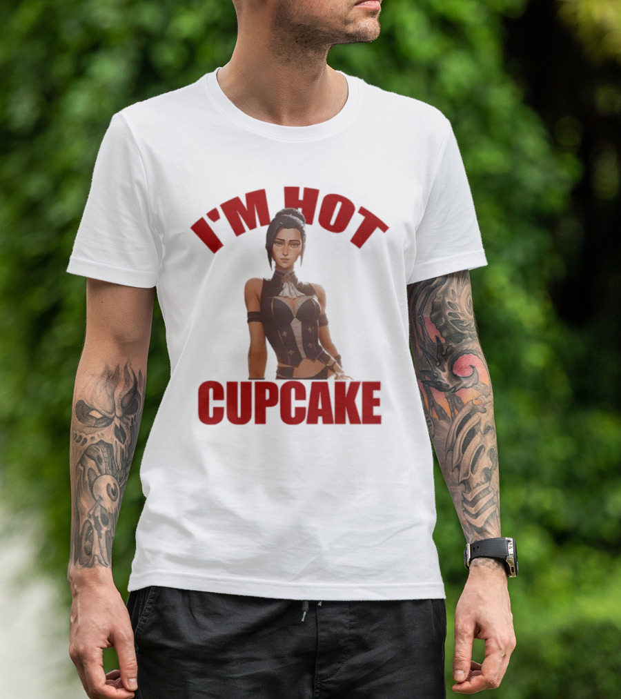 I'm Hot Cupcake Character Fan Merchandise T-Shirt