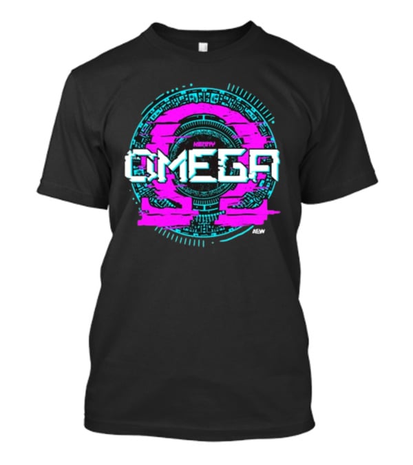 Kenny Omega AEW Retro Circuit Design Triblend T-Shirt