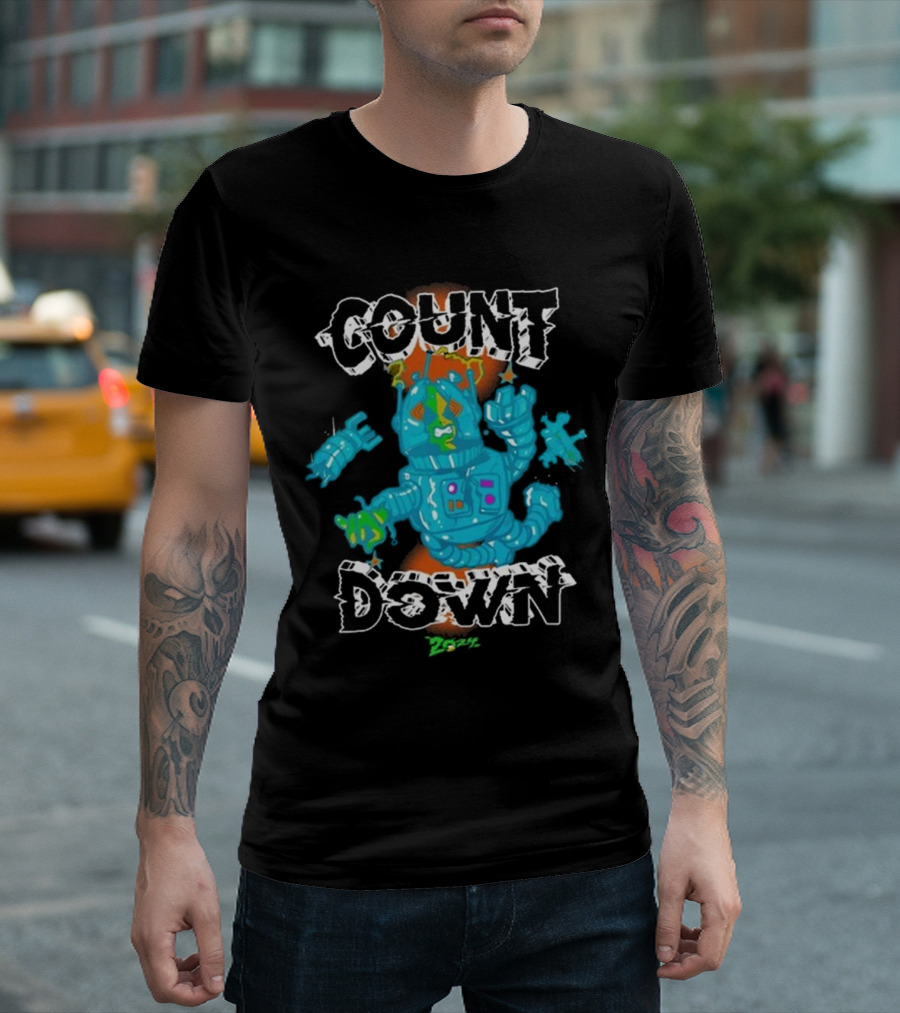 COUNTDOWN Insomniac Robot T-Shirt
