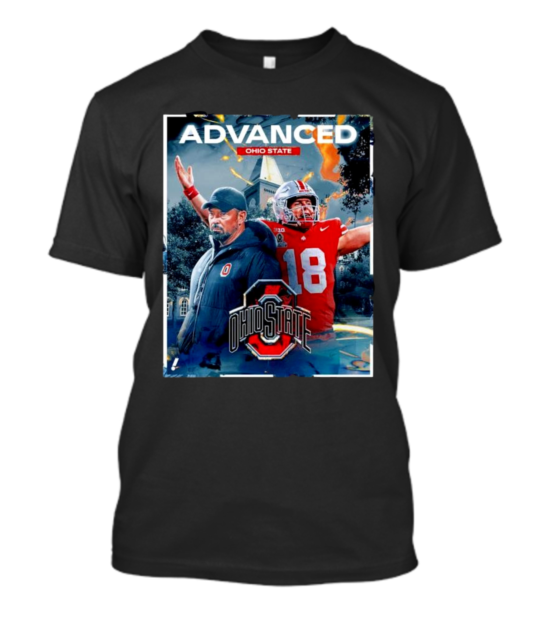 Advanced Ohio State Ryan Day Buckeyes Football Dynamic T-Shirt