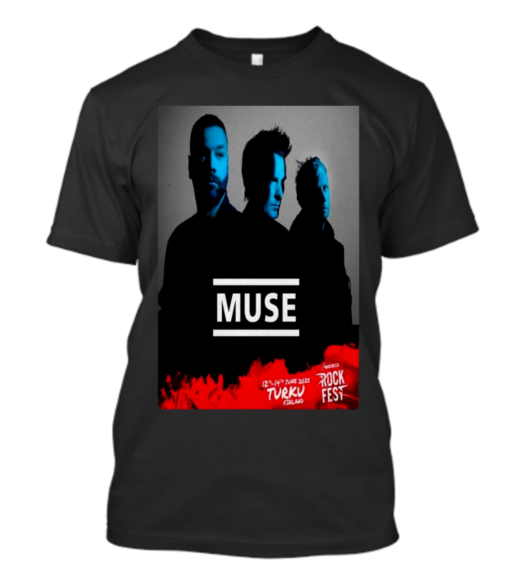 Muse Rockfest Turku Finland 12th-14th June 2025 T-Shirt