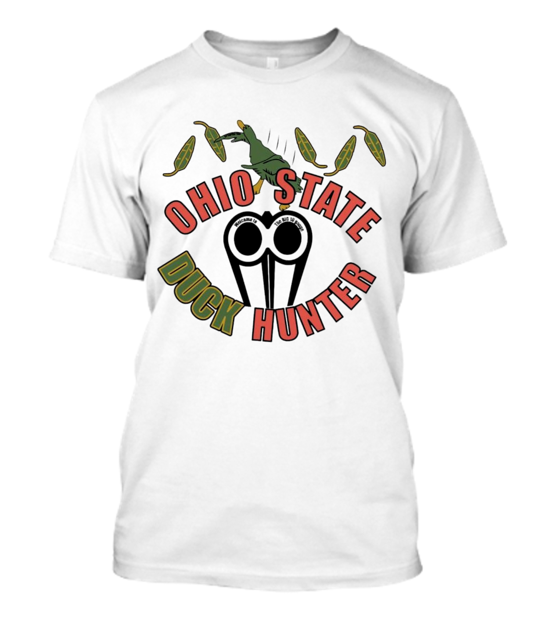 Ohio State Duck Hunter Welcome To The Big 10 Game T-Shirt