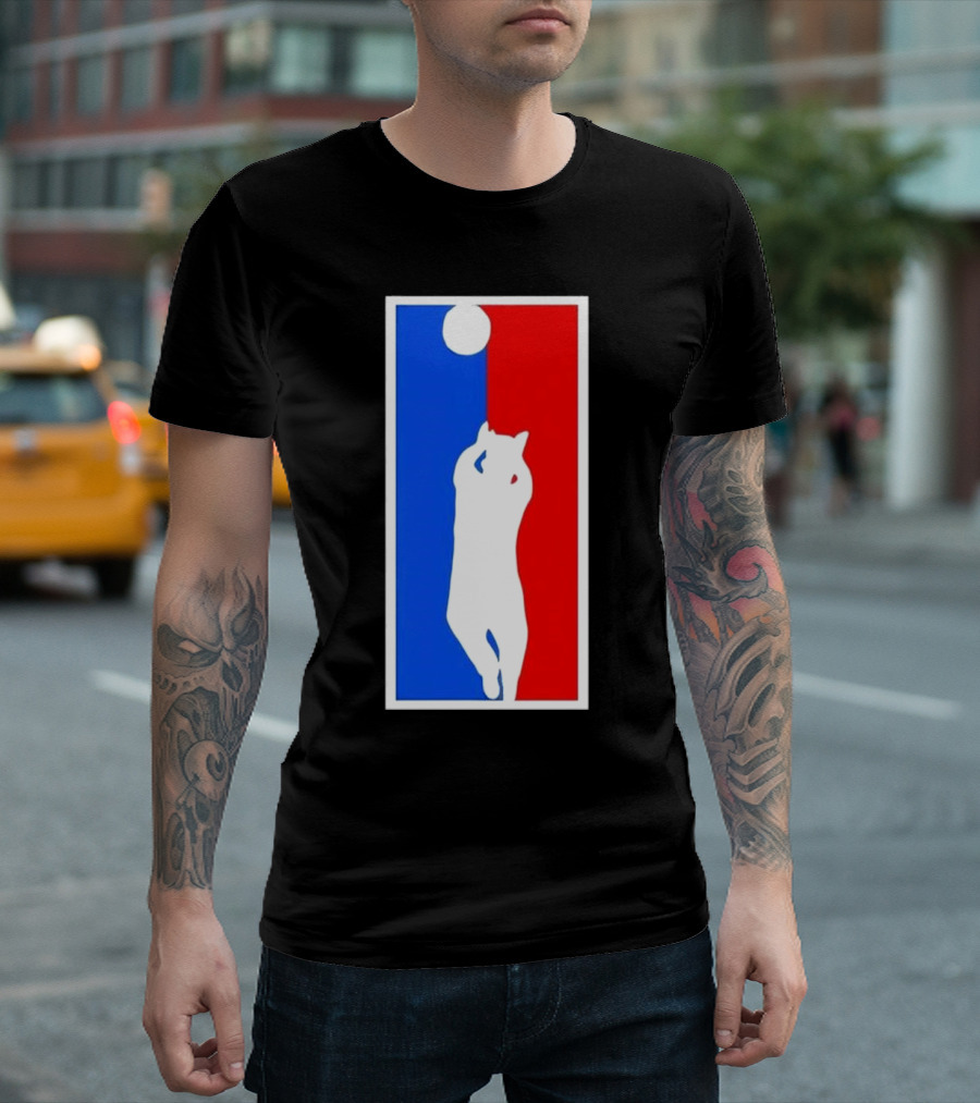 Brad Williams Cat Logo Basketball T-Shirt