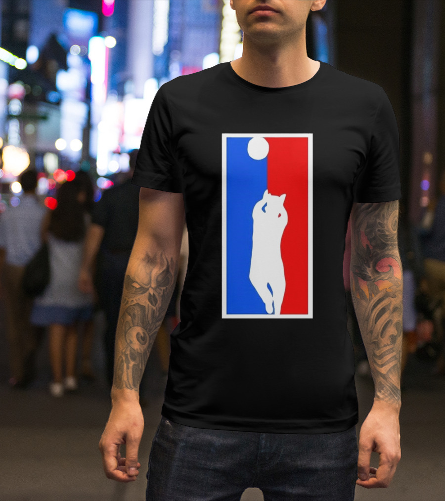 Brad Williams Cat Logo Basketball T-Shirt