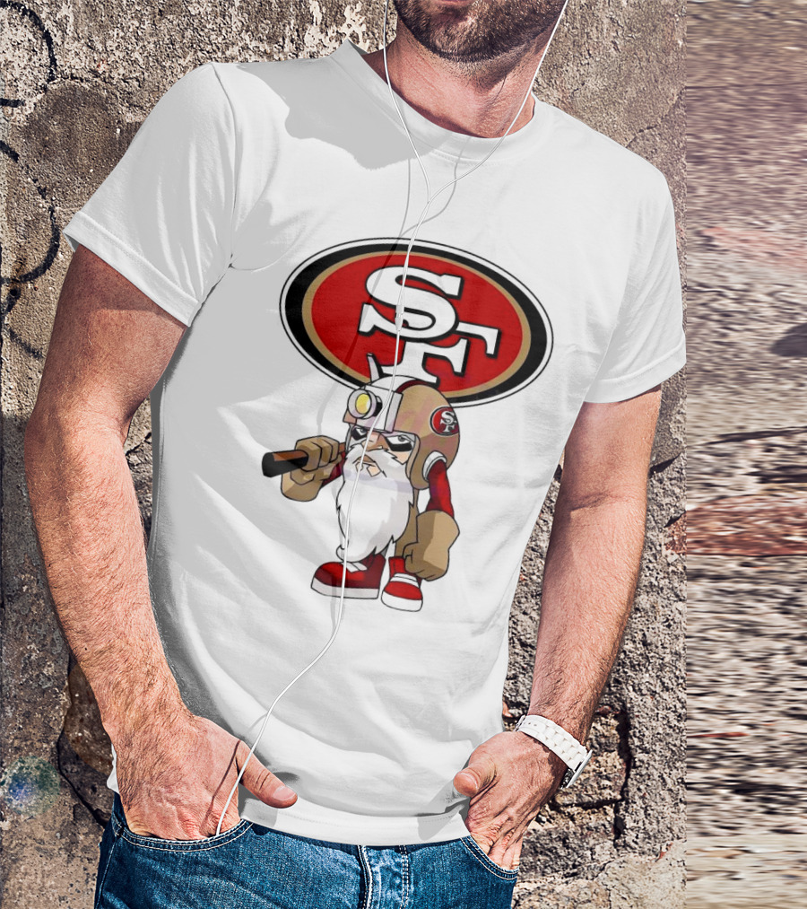 Rush Zone San Francisco 49ers NFL Cartoon Character 2025 SF T-Shirt