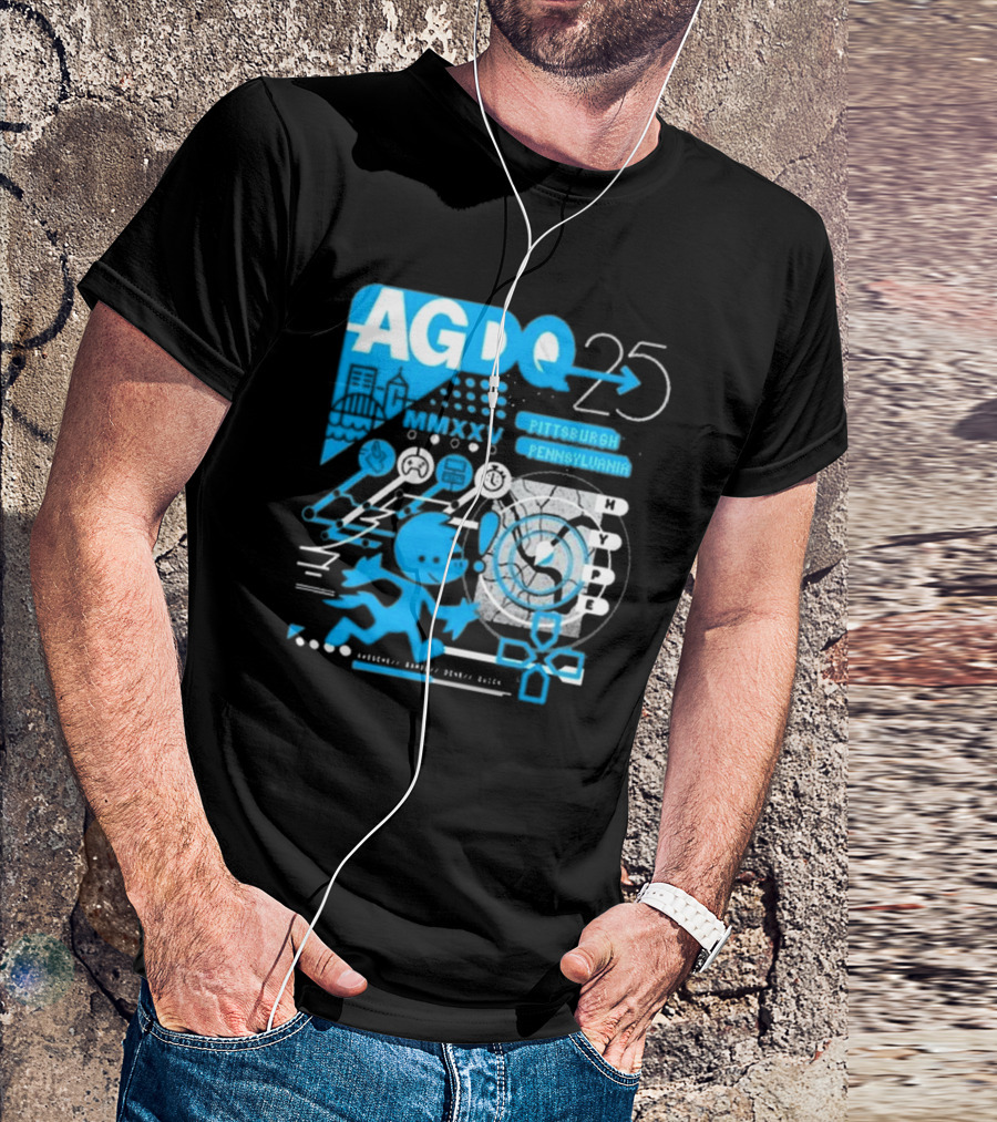 AGDQ 25 Pittsburgh Pennsylvania MMXXV Hype Speed Run Event T-Shirt