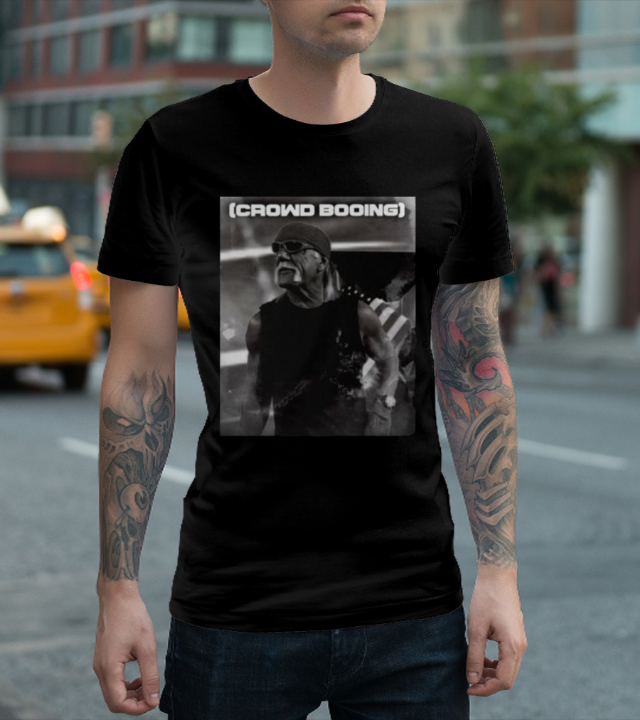 Itstomscustoms Hulk Hogan Crowd Booing T-Shirt