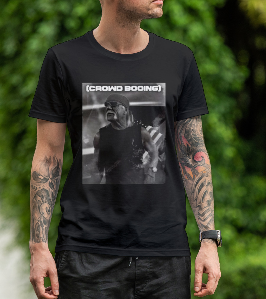 Itstomscustoms Hulk Hogan Crowd Booing T-Shirt