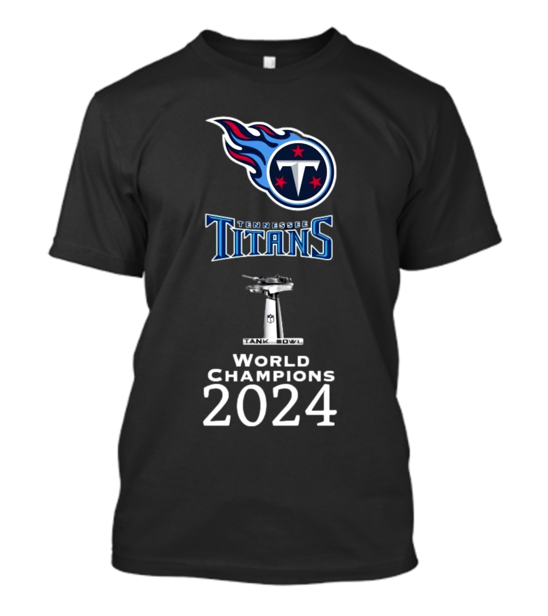 Tennessee Titans Tank Bowl World Champions T-Shirt