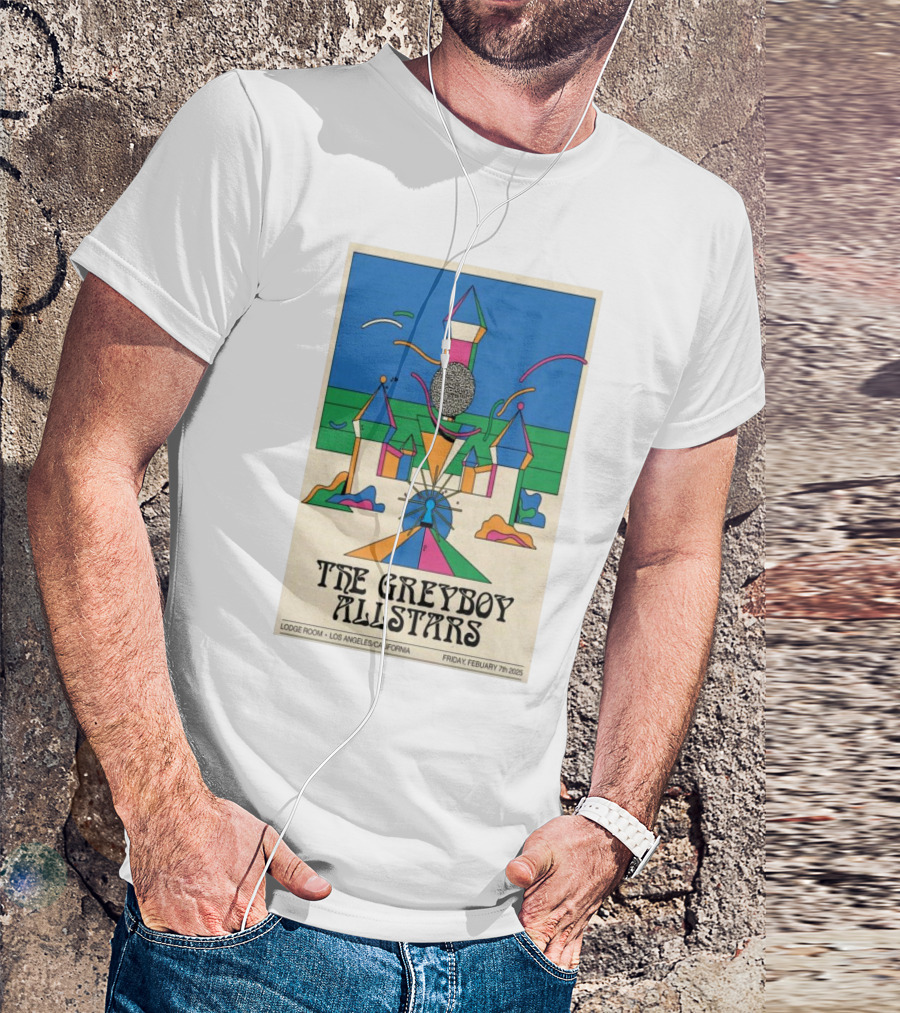 The Greyboy Allstars Live At Lodge Room Los Angeles February 7th 2025 T-Shirt