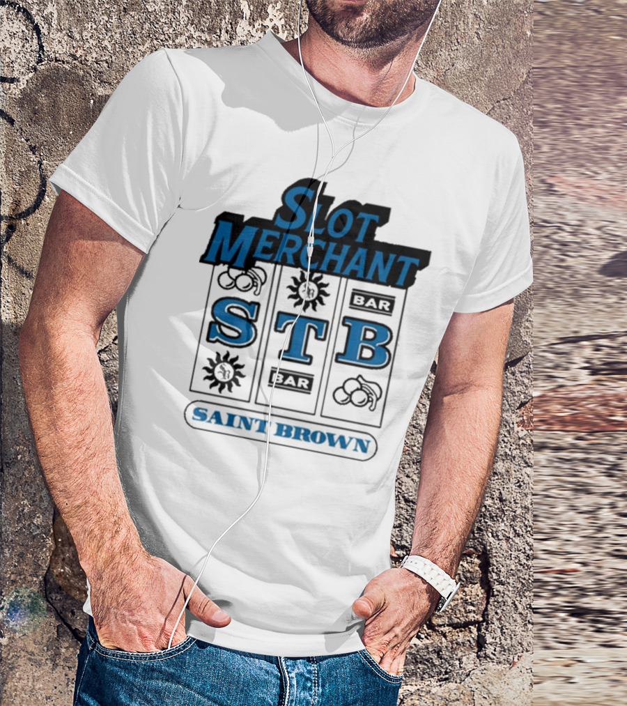 Slot Merchant STB Bar Saint Brown Amon-ra St Brown T-Shirt