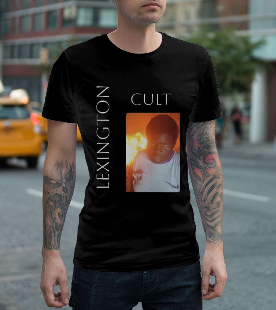 Lexington Jones Lexington Cult Soccer Fire Scene T-Shirt