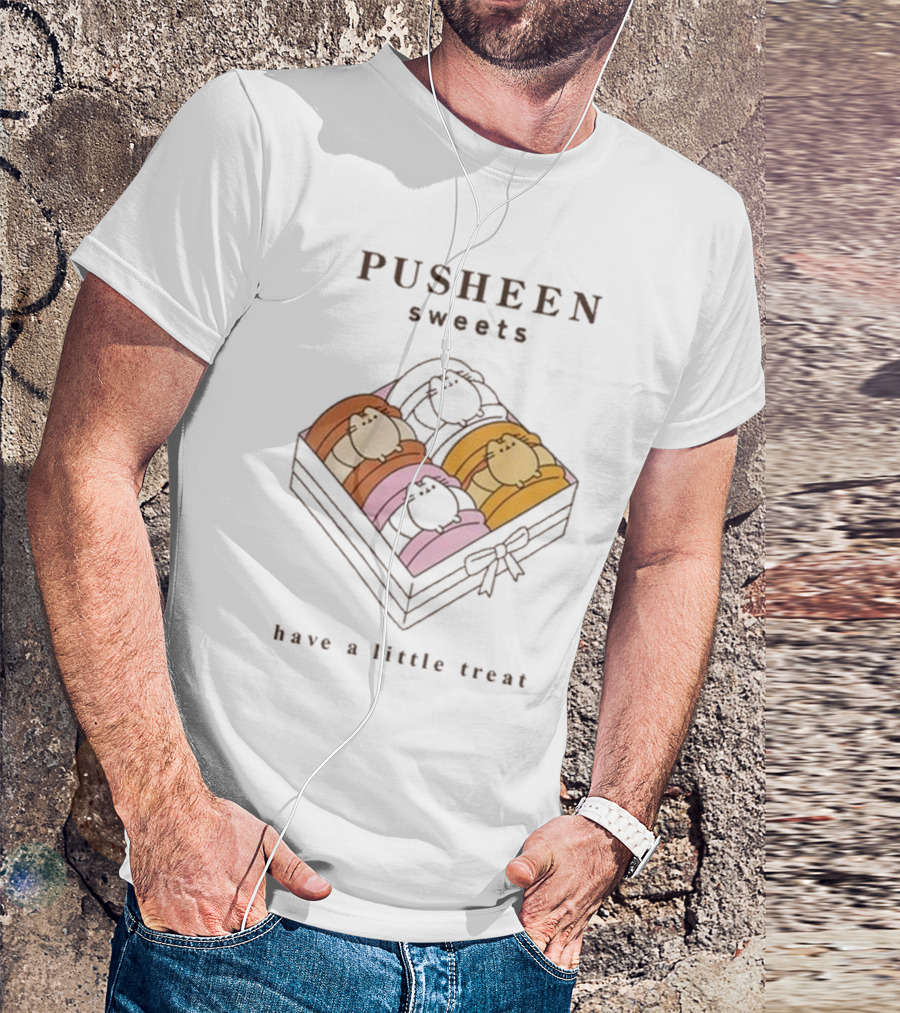 Pusheen Sweets Have A Little Treat Boxed Delight T-Shirt
