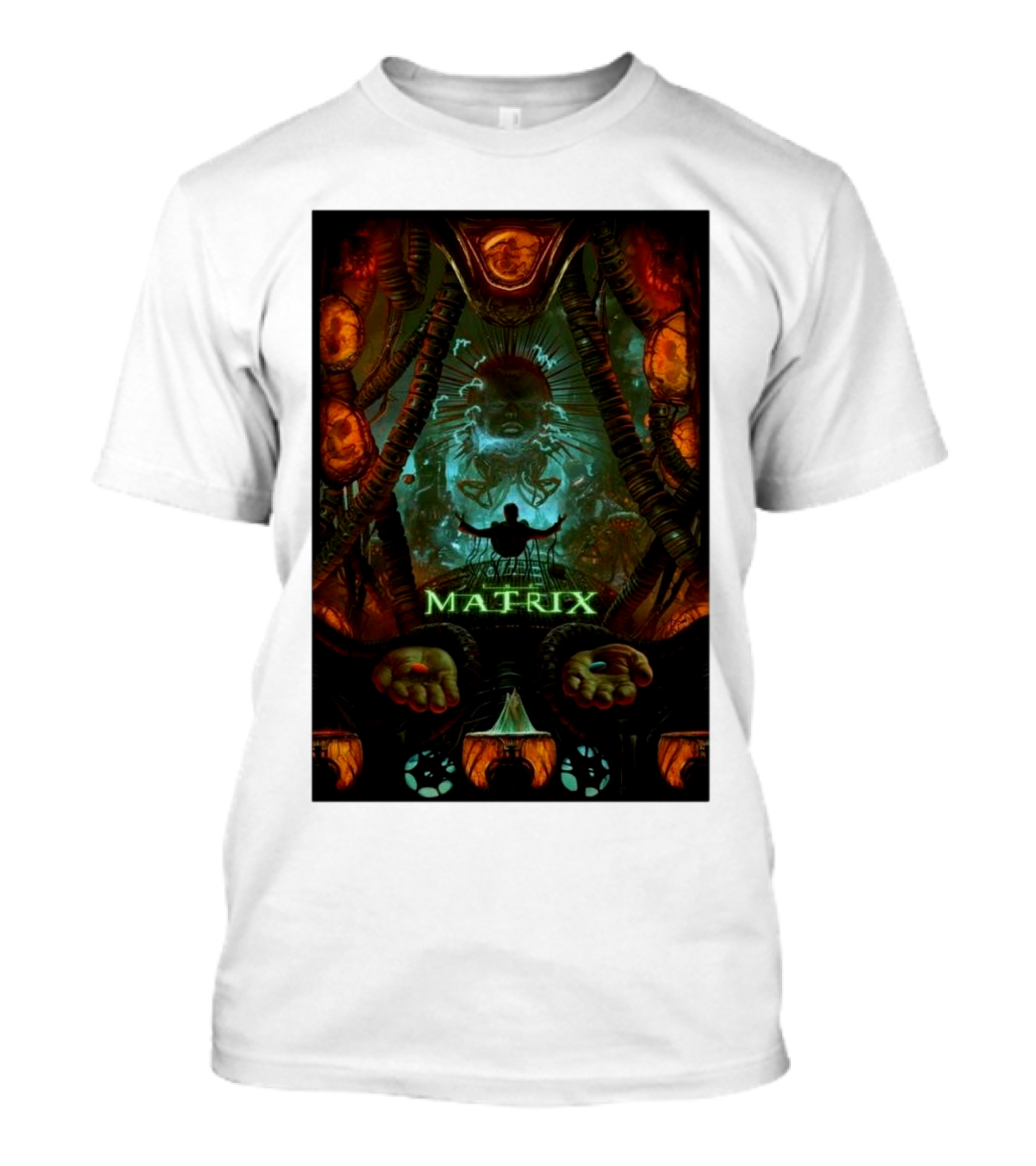 Matrix Bio-Mechanical Vision By Pablo Olivera T-Shirt