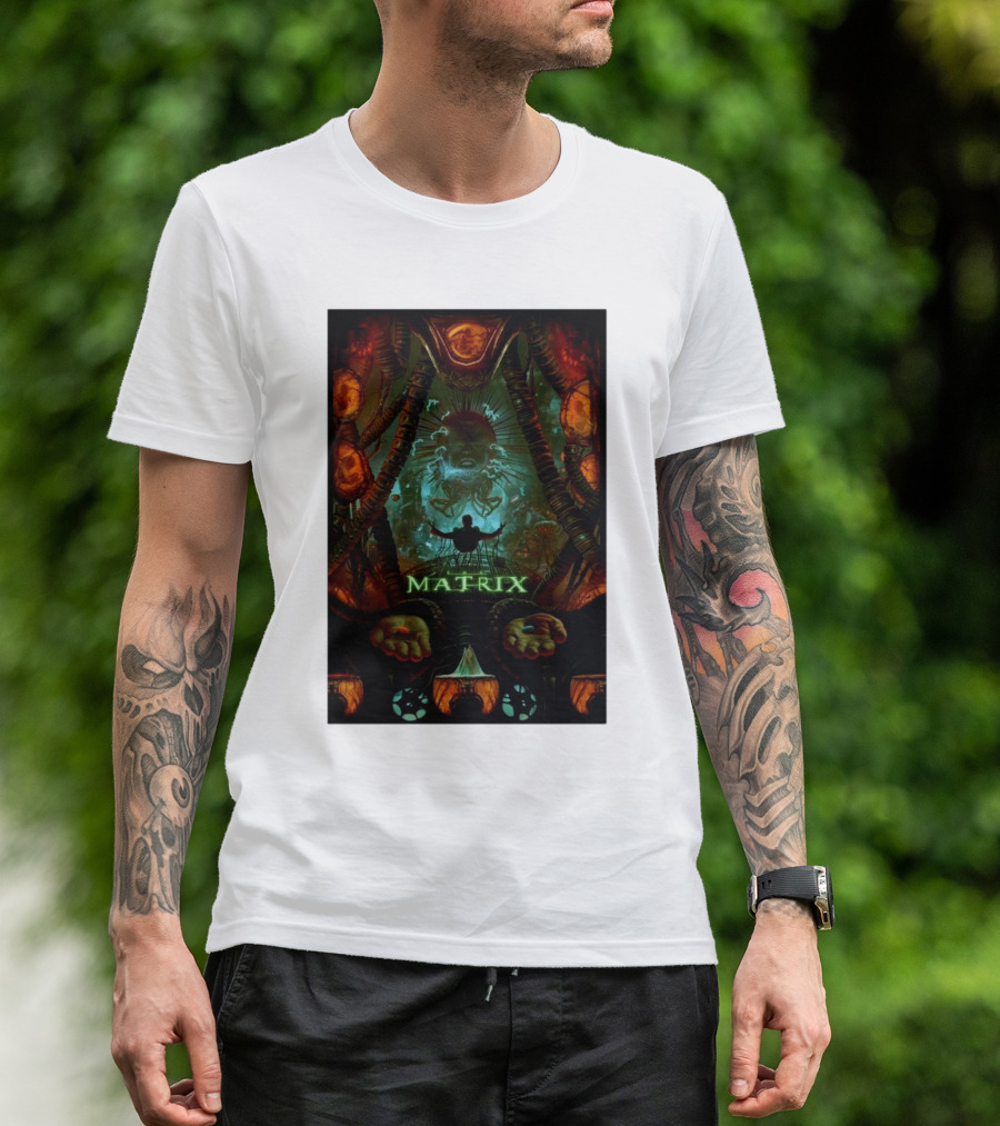 Matrix Bio-Mechanical Vision By Pablo Olivera T-Shirt