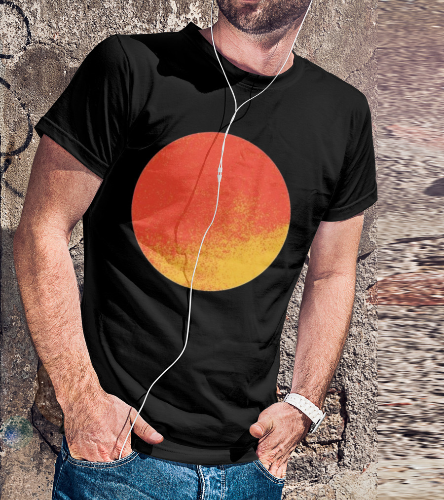 Silverstein Don’t Let Me Get Too Low Sunset Circle T-Shirt