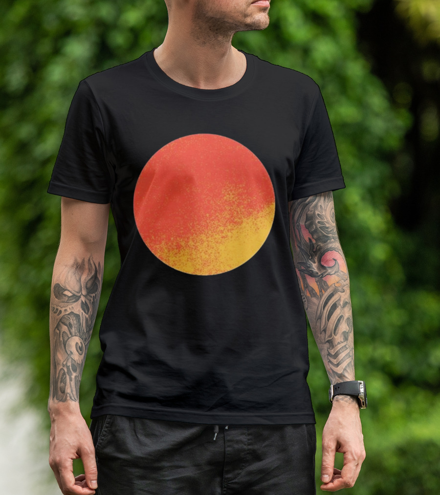Silverstein Don’t Let Me Get Too Low Sunset Circle T-Shirt