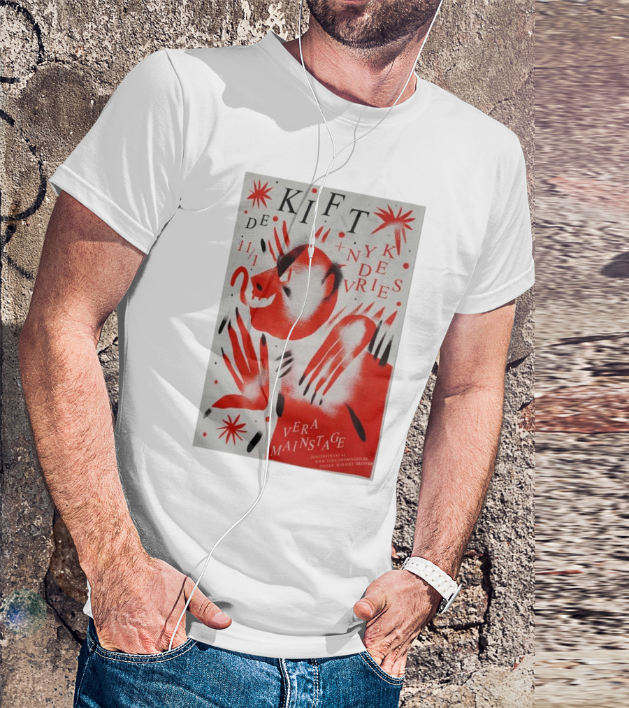 De Kift And Nyk De Vries January 11 2025 Vera Mainstage Groningen NL Tour Concert T-Shirt