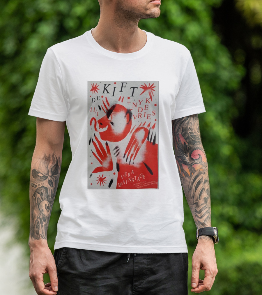 De Kift And Nyk De Vries January 11 2025 Vera Mainstage Groningen NL Tour Concert T-Shirt