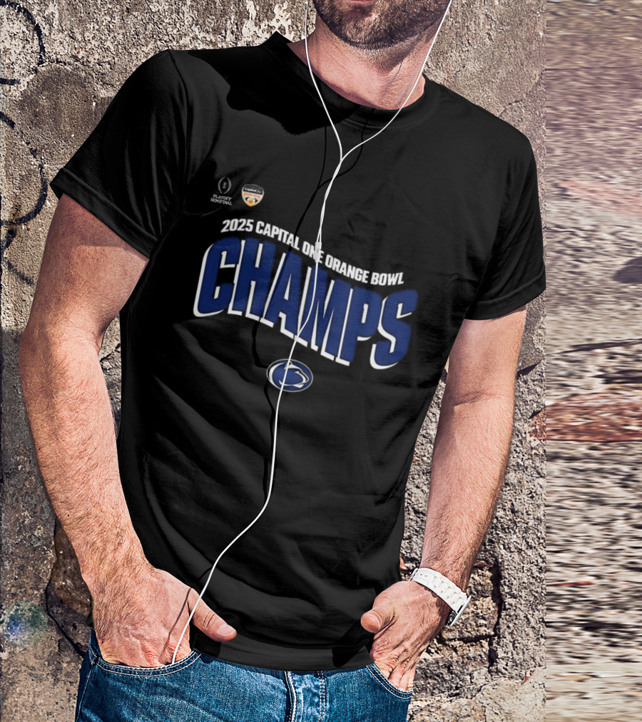 2025 Capital One Orange Bowl Champs Penn State Nittany Lions College Football Playoff Semifinal T-Shirt
