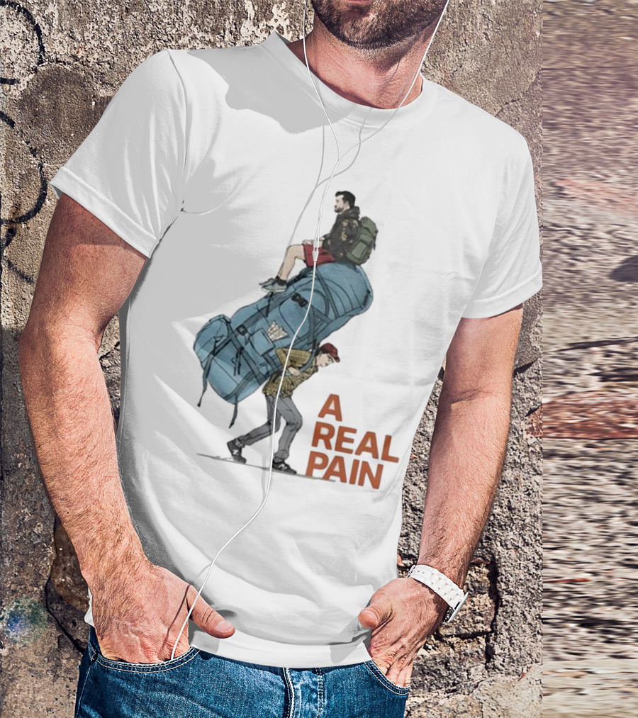 Team Picturehouse Searchlight Pictures A Real Pain Heavy Backpack T-Shirt