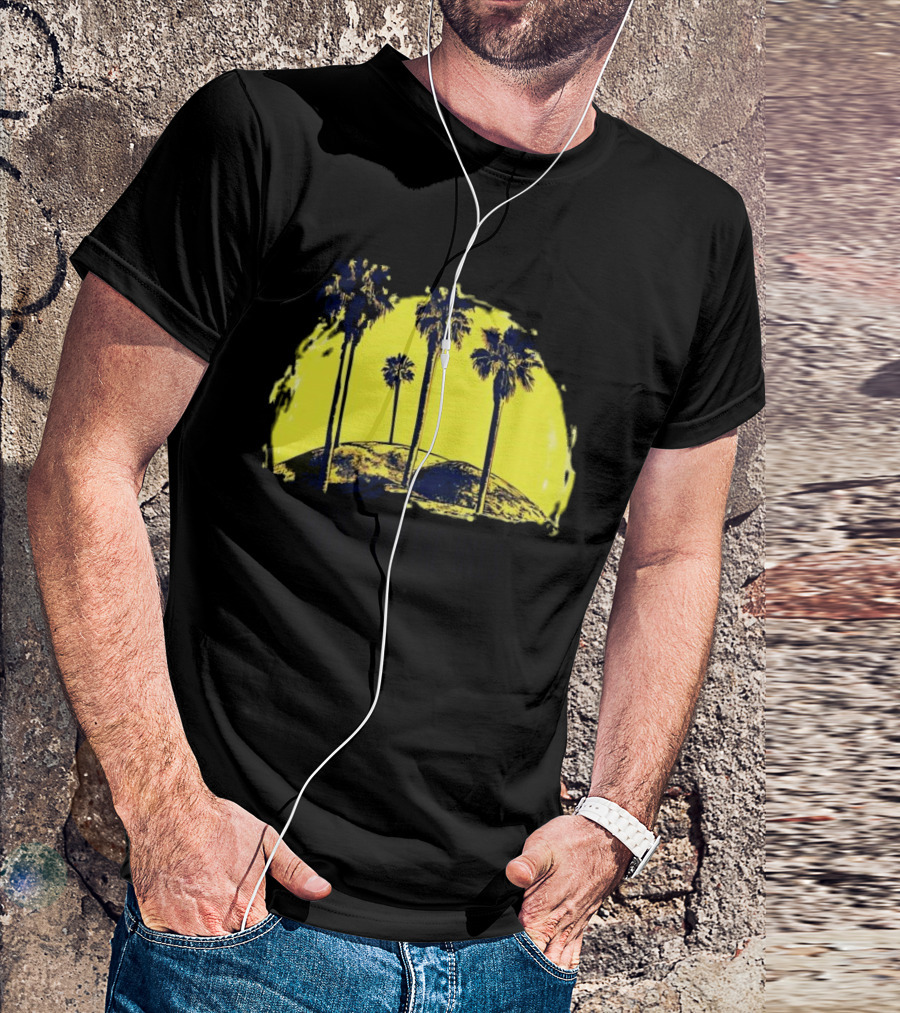 Hope For The Hills Palm Trees Sunset T-Shirt