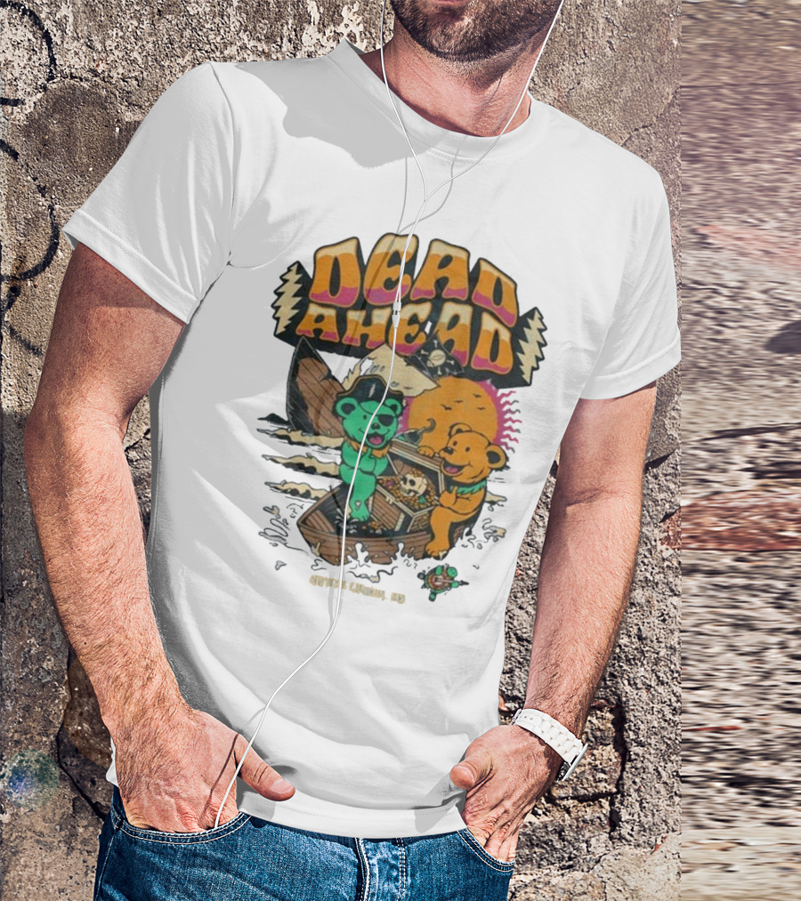 Dead Ahead Riviera Cancun Mexico January 9-13 2025 Bear T-Shirt