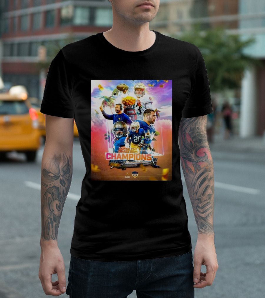 Capital One Orange Bowl Champions Notre Dame Fighting Irish vs. Penn State Nittany Lions T-Shirt