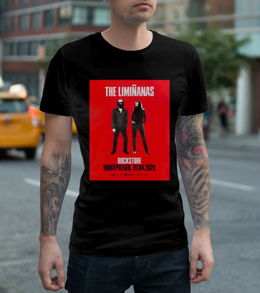 The Liminanas Rockstore Montpellier 01.04.2025 T-Shirt