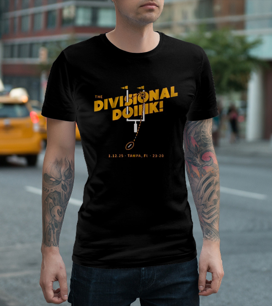 The Divisional Doink 1.12.25 Tampa FL 23-20 Washington Football T-Shirt