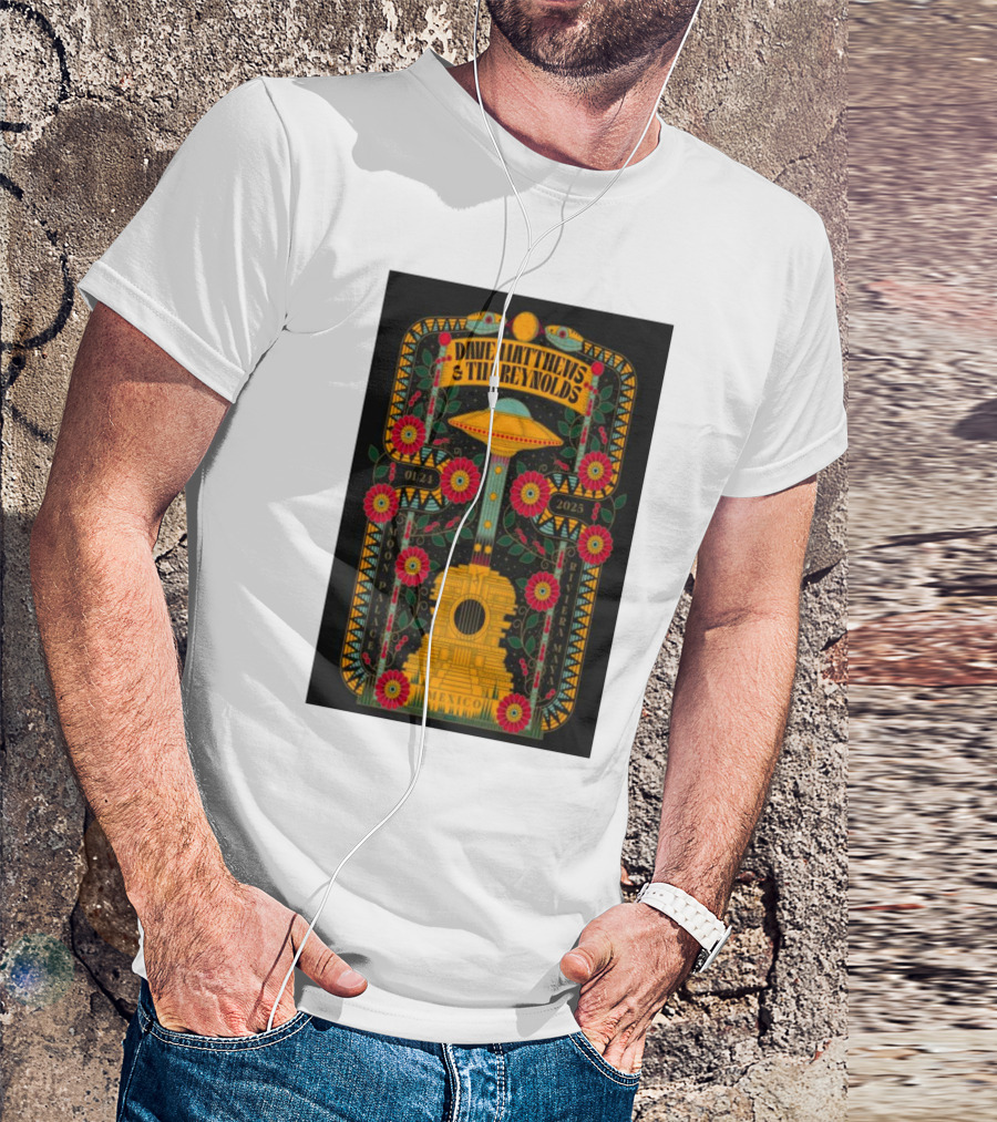Dave Matthews Tim Reynolds Moon Palace Riviera Maya 0124 2025 Mexico T-Shirt