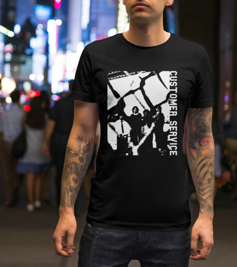 Customer Service Retro Boy Band T-Shirt